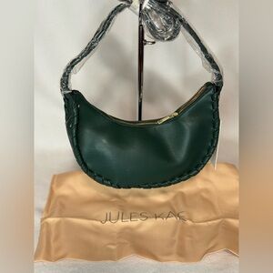 New Jules Kae Mini Crossbody. Pine Color.